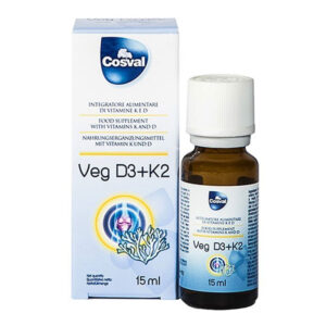 Integratore alimentare di vitamine K e D - Cosval Veg D3+K2